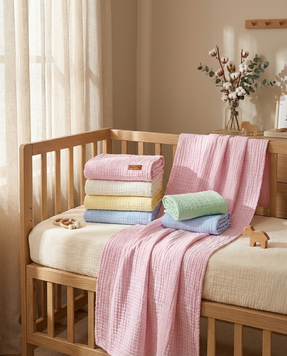 6-Layer Muslin Baby Towel 5