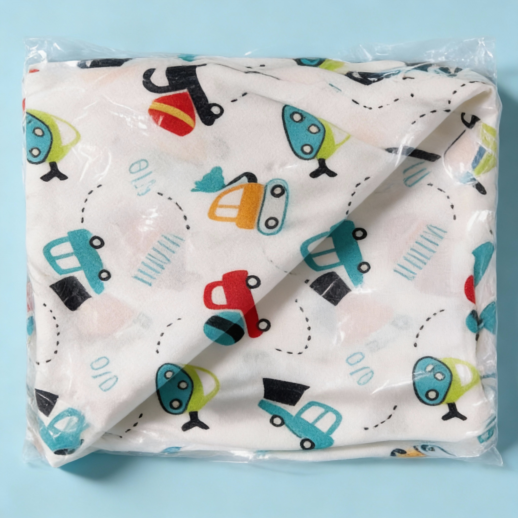 Cars Print Swaddle