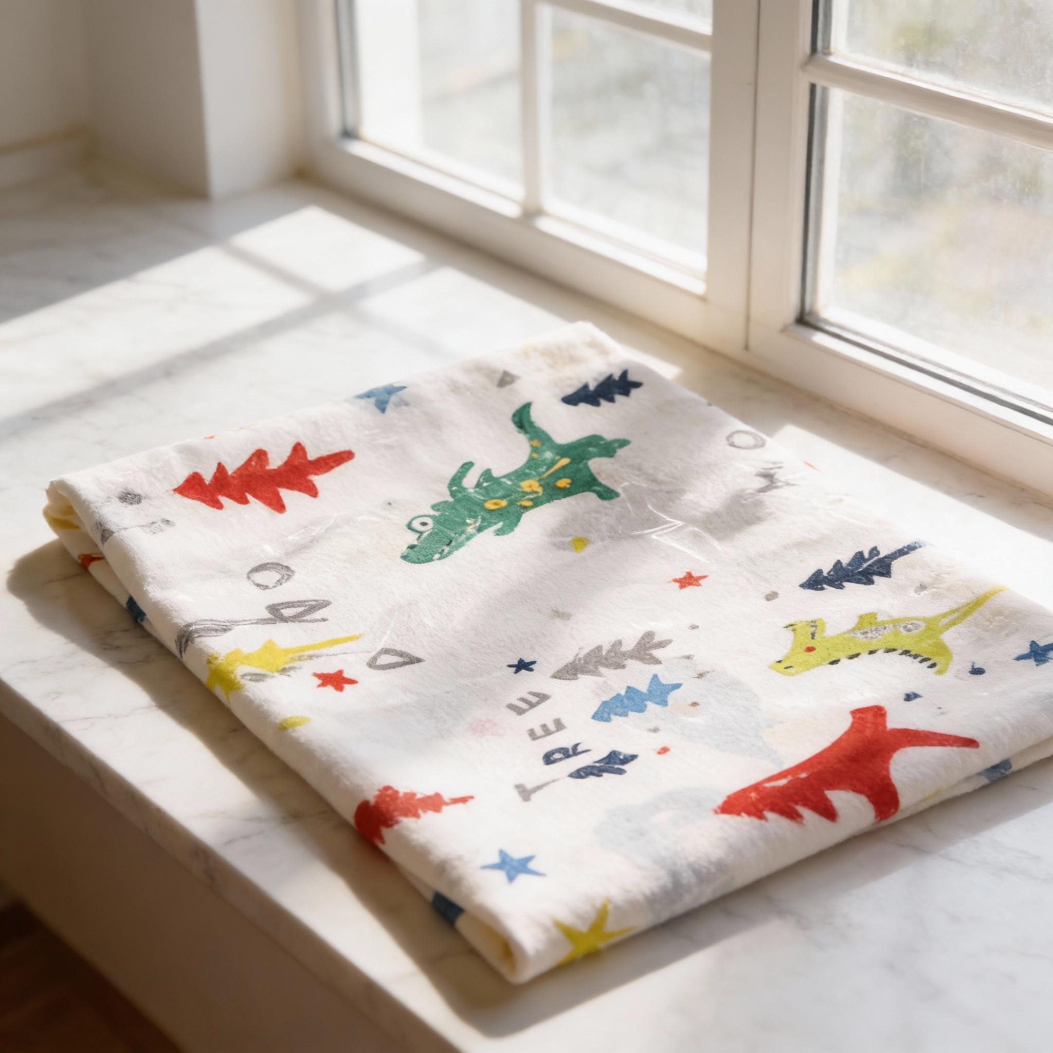Crocodile Print Swaddle 4