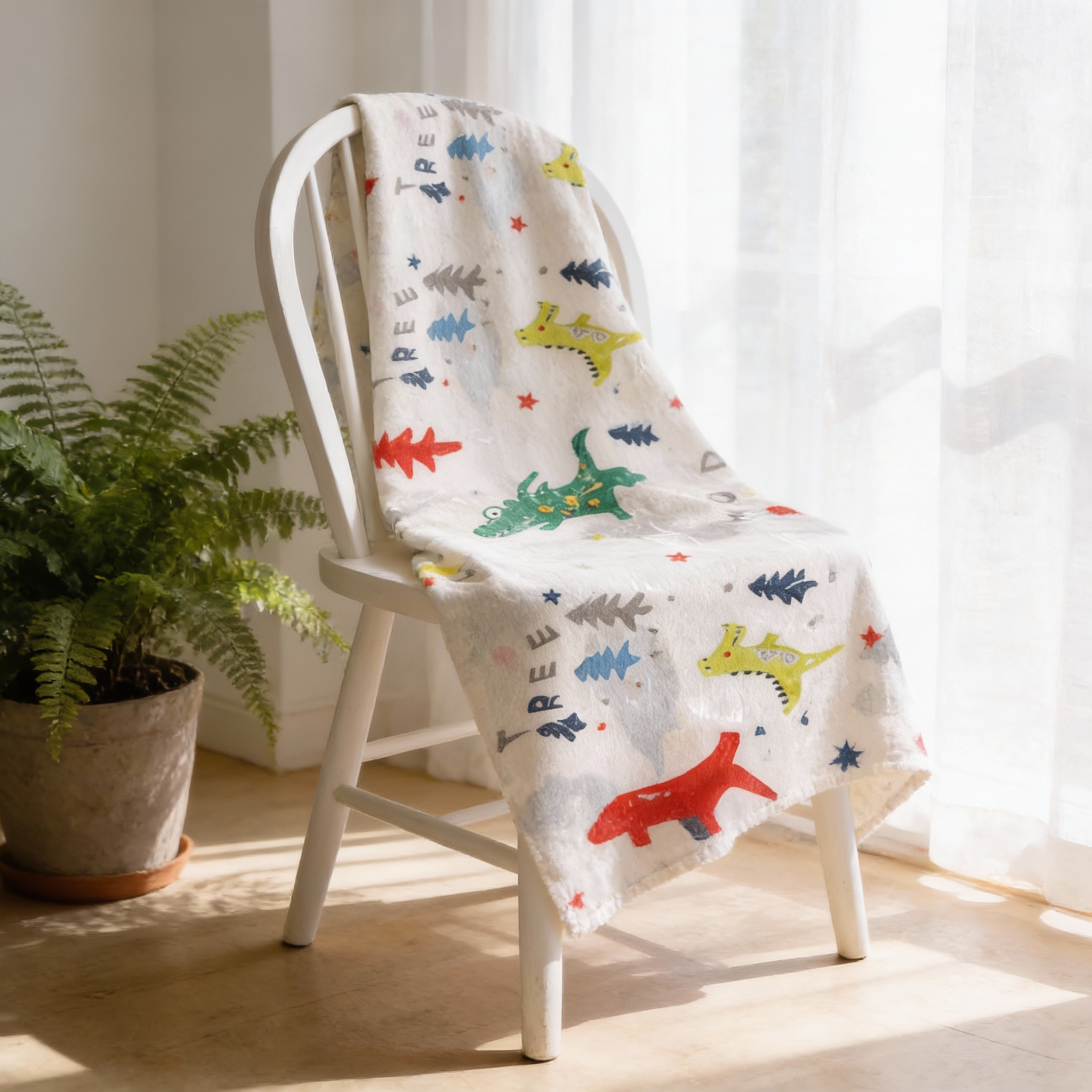 Crocodile Print Swaddle 5