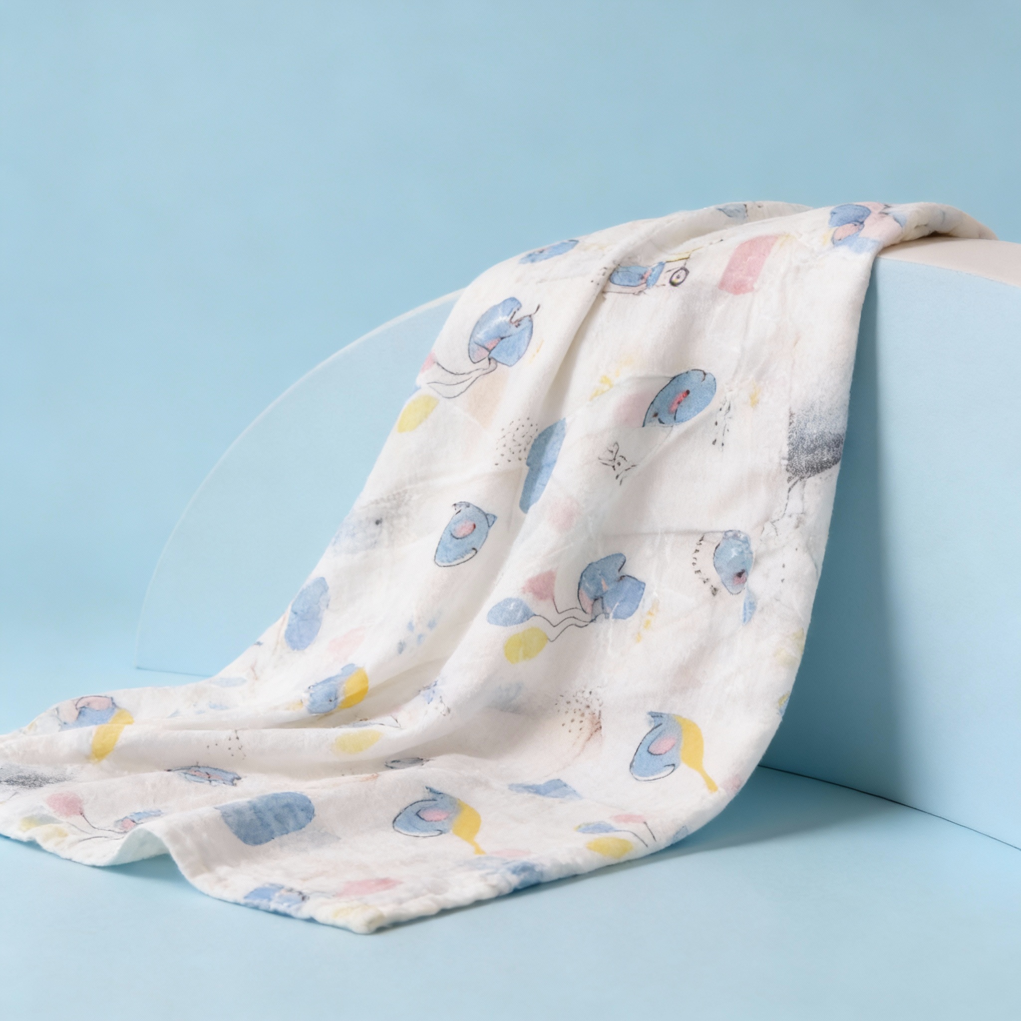 Dolphin Print Swaddle 5