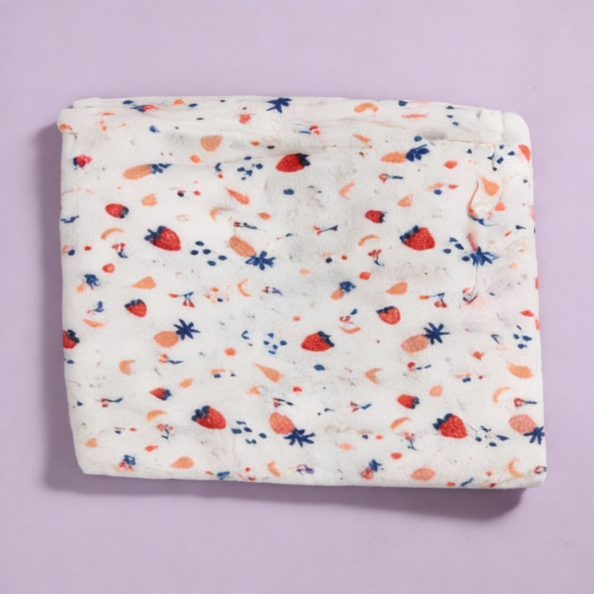 Strawberry Print Swaddle 4