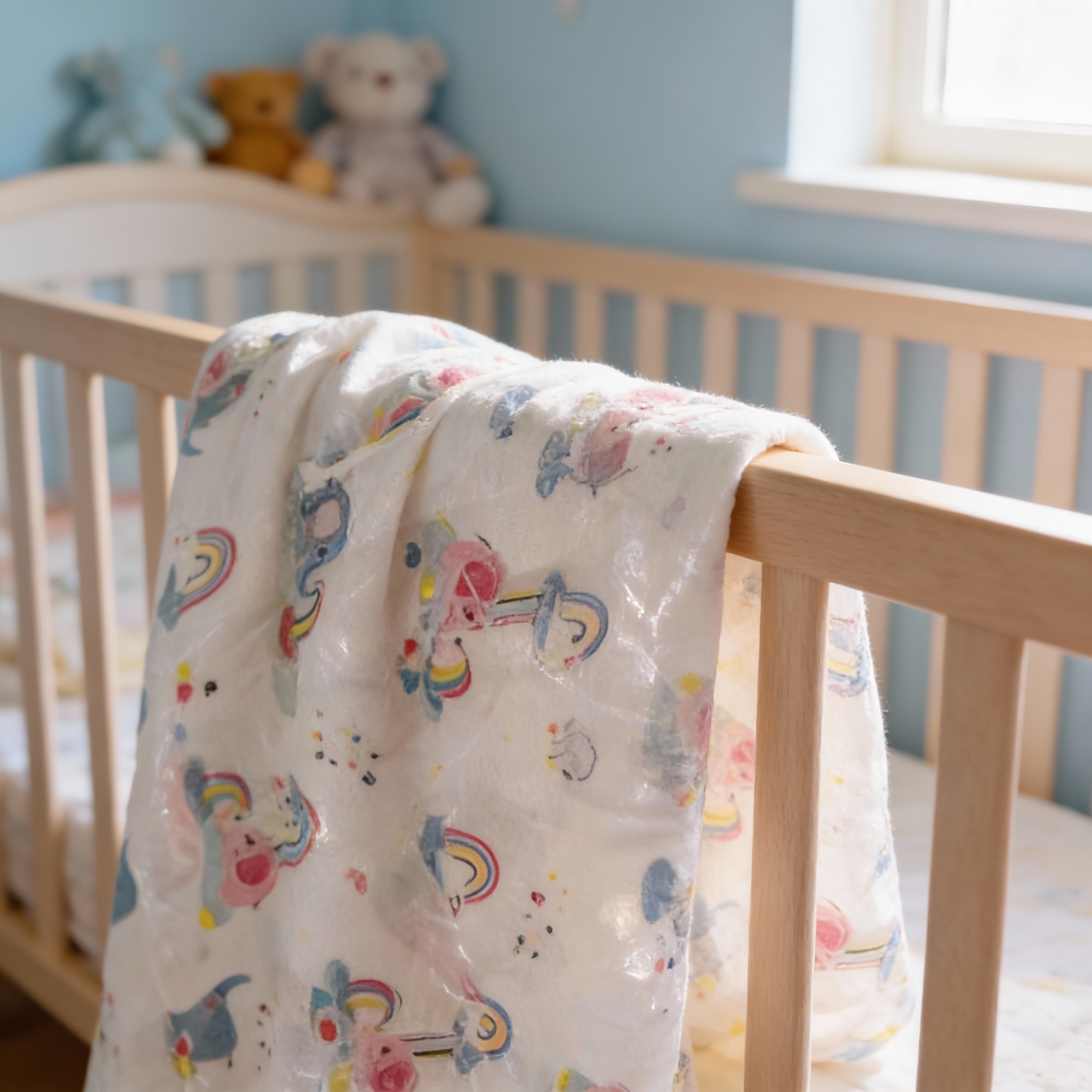Unicorn Print Swaddle 2